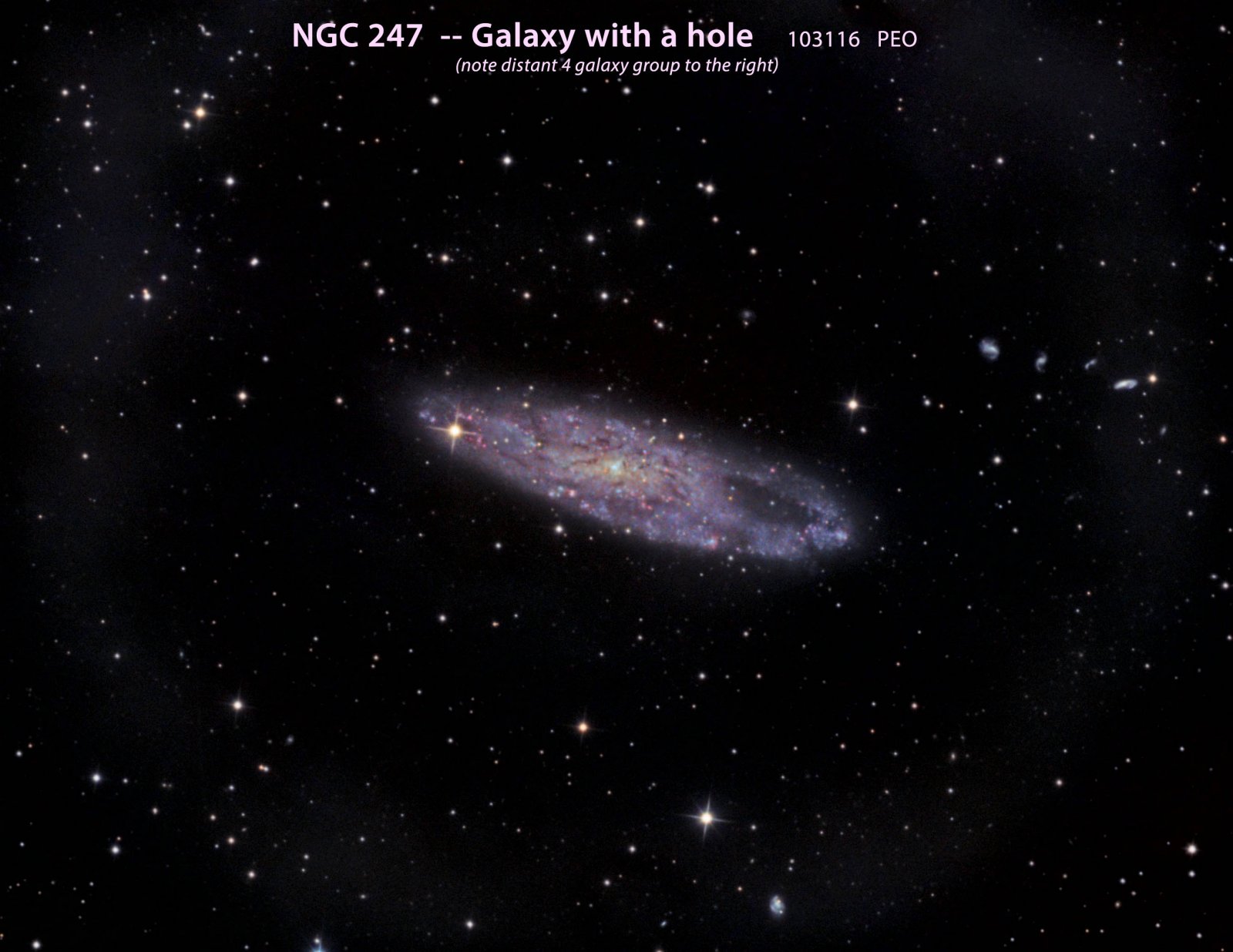 NGC247 and friends